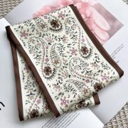 Silk Head Scarf for Hair Fashion Headwrap for Women Lightweight Neck Tie - Image 2